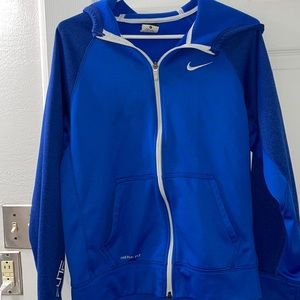 Nike therma-fit full zip jacket with hood